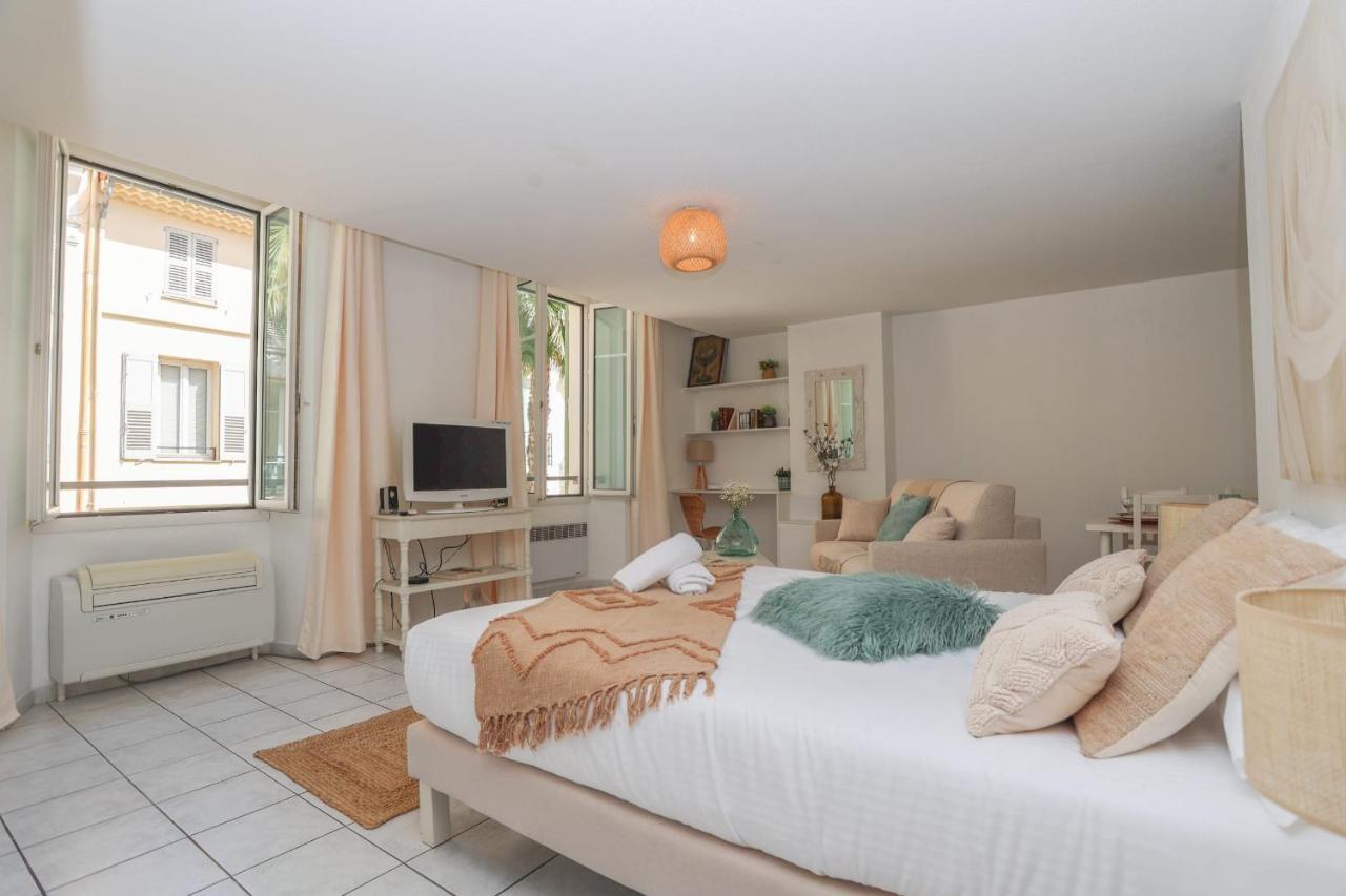 Immogroom - Best Place In Cannes Center - Ac - 5 Min From Beaches Luaran gambar