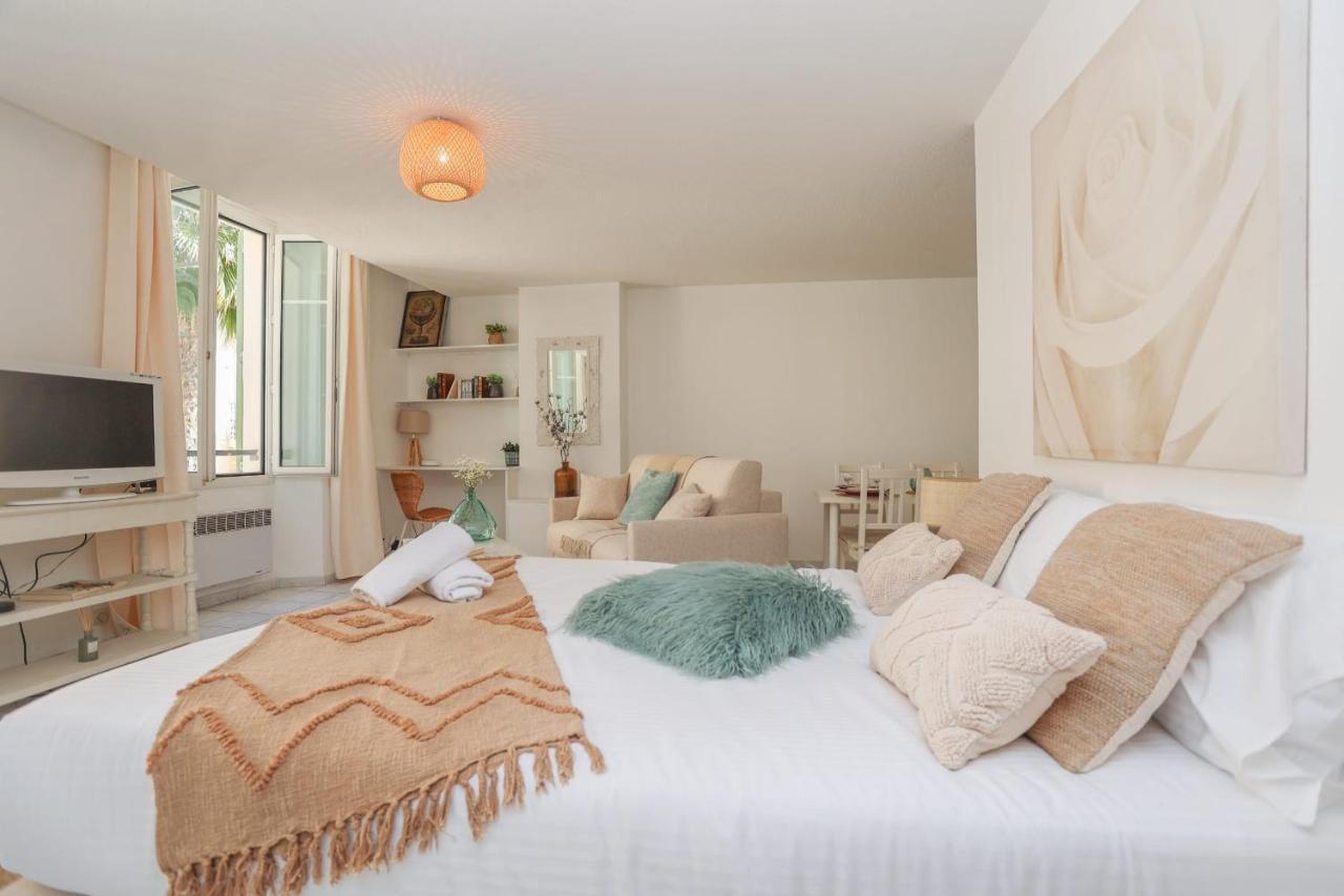 Immogroom - Best Place In Cannes Center - Ac - 5 Min From Beaches Luaran gambar